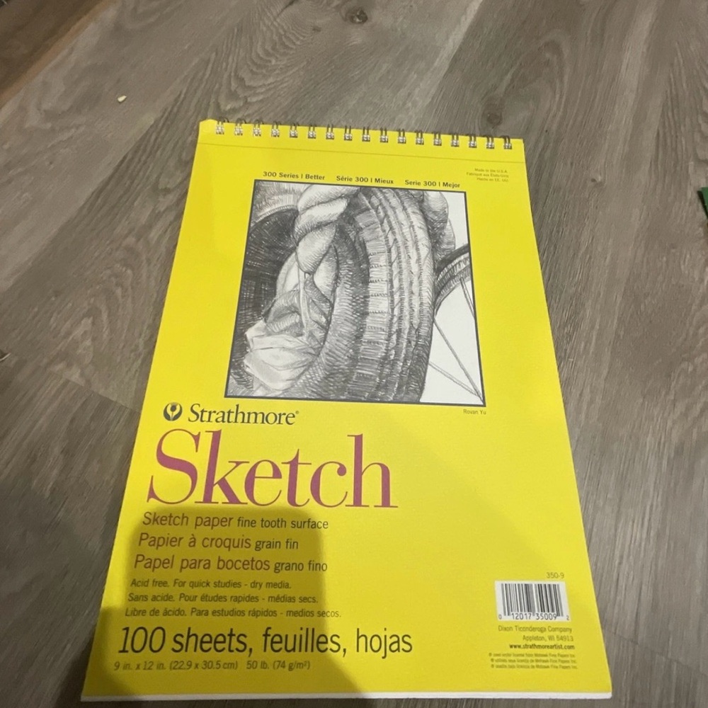 Strathmore Yellow Sketch Pad